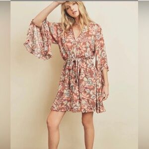 Dress Forum Botanical Kimono Dress